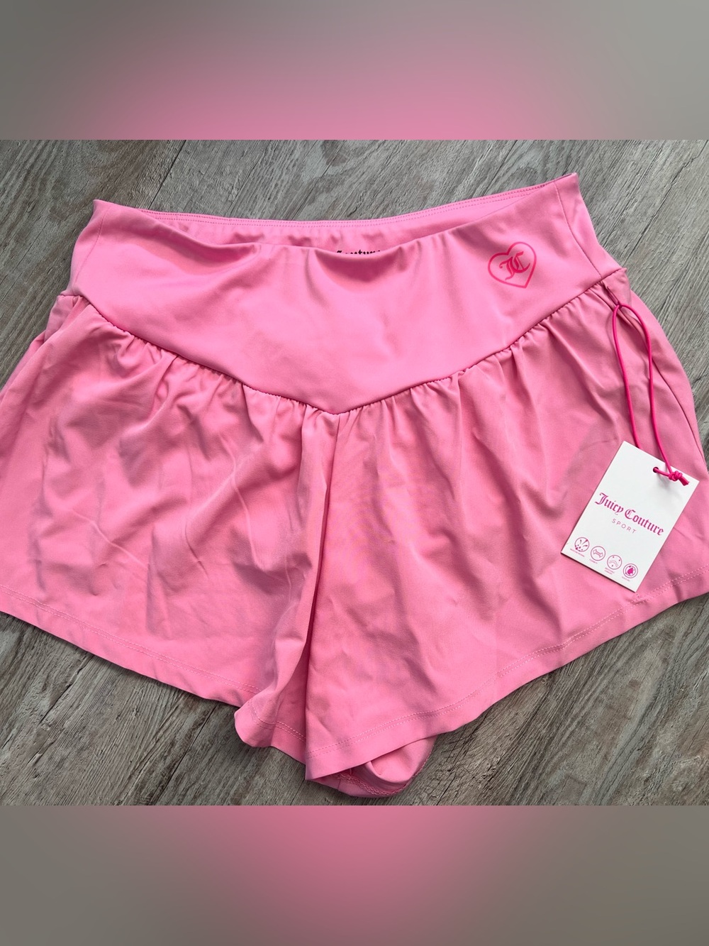 Juicy Couture Pop Pink Tagged Apparel